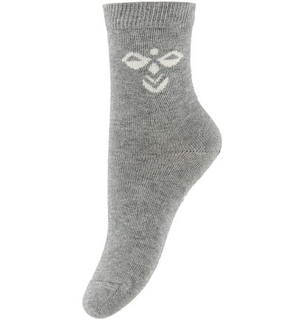 Hummel Socks - HMLSutton - 3-pack - Grey Melange