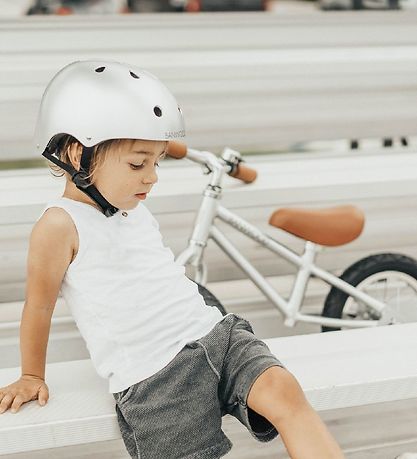 Banwood Helmet - Classic - Chrome