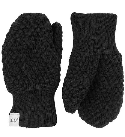 MP Mittens - Wool/Cotton - Black