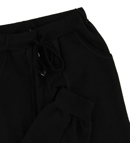 Say-So Sweatpants - Black w. Sewing