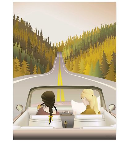 Vissevasse Poster - 30x40 - Road Trip