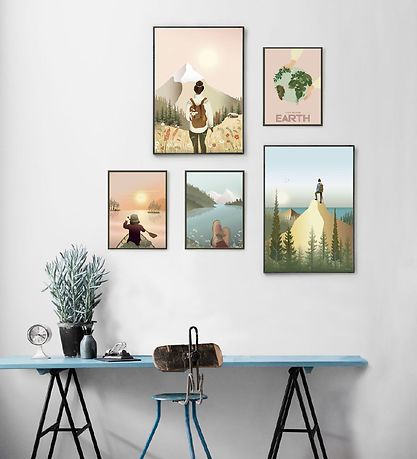 Vissevasse Poster - 50x70 - Ich Love Mutter Erde