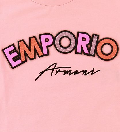 Emporio Armani Stuttermabolur - Alba Juno M. Glimmer/plástrar