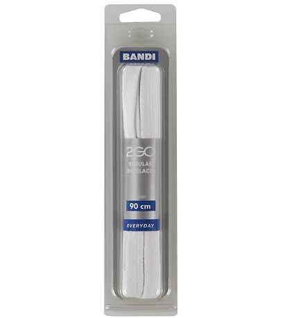 2GO Skóreimar - 90 cm - 1 Par - Hvítt