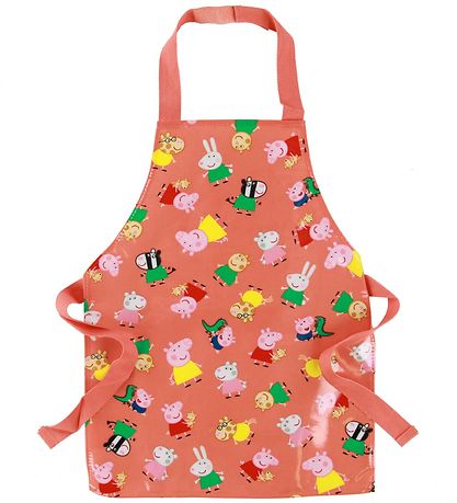 Petit Jour Paris Apron - Orange w. Peppa Pig