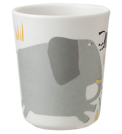 Petit Jour Paris Becher - Melamin - Weiß m. Tier