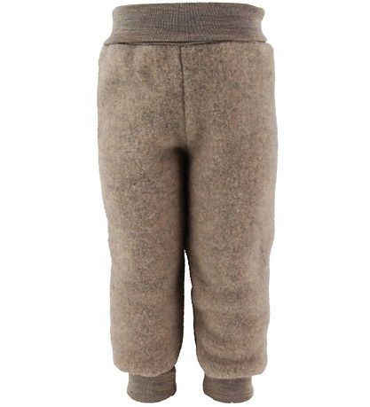 Engel Trousers - Wool - Melange Walnut