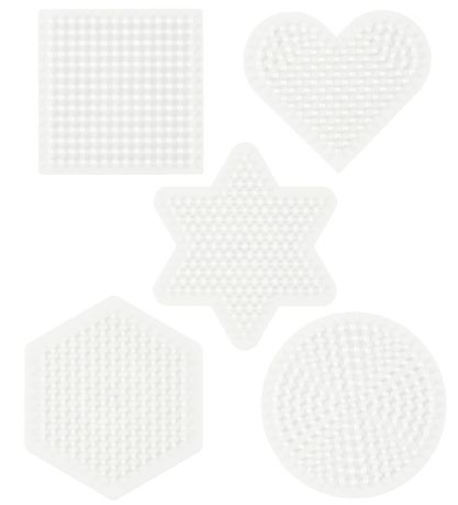 Hama Midi Bügelperlensteckplatten m. Aufkleber - 5 st./6 st. - G