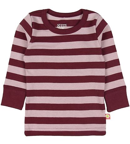 Katvig Long Sleeve Top - Bordeaux/Rose