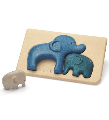 PlanToys Elephant Puzzle - Multicolored
