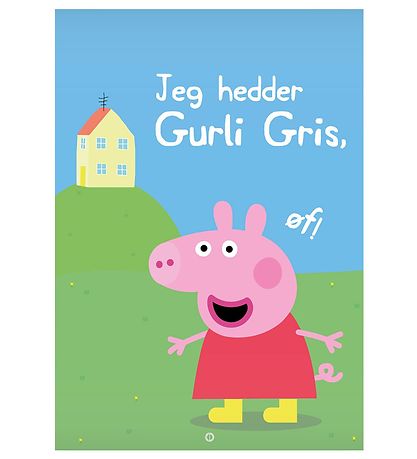Citatplakat Poster - B2 - My Name Is Peppa Wutz