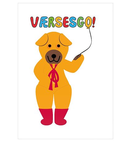 Citatplakat Poster - B2 - Bamse - Værsesgo