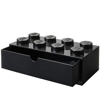 LEGO® Storage Storage Drawer - 8 Knobs - 31x15x9 - Black