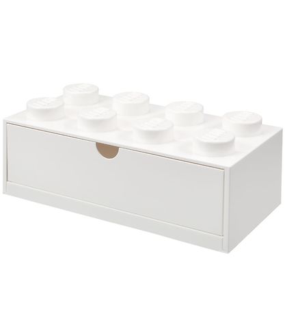 LEGO® Storage Storage Drawer - 8 Knobs - 31x15x9 - White