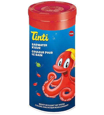 Tinti Badfärg - 10 st. - Röd