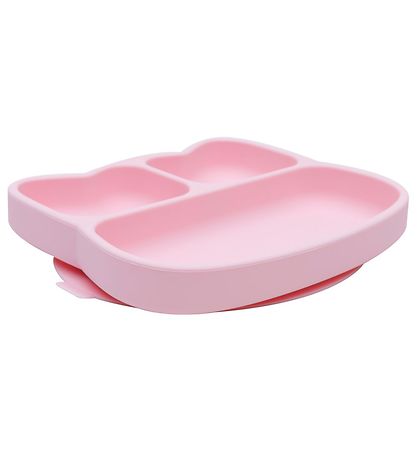 We Might Be Tiny Plate - Cat - Silicone - Powder Pink