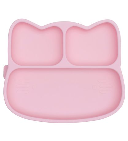 We Might Be Tiny Plate - Cat - Silicone - Powder Pink