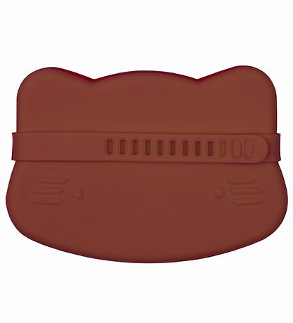 We Might Be Tiny Snackbox - Cat - Silicone - Rust