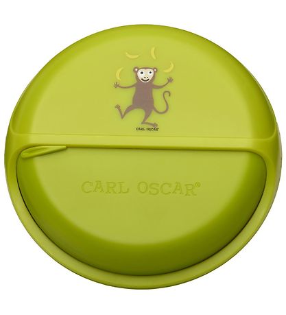 Carl Oscar Snacksbox - 15 cm - Lime Monkey