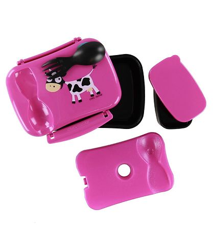 Carl Oscar Lunchbox w. Cooling Element - Purple Cow
