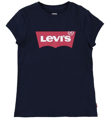 Levis T-shirt - Batwing - Navy w. Logo