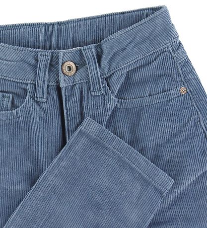 Grunt Byxor - Trine Corduroy - Storm Blue