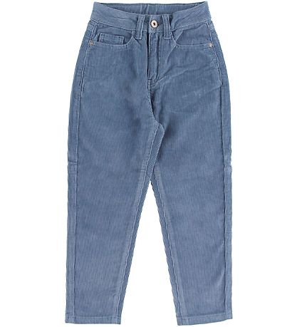 Grunt Trousers - Trine Corduroy - Storm Blue