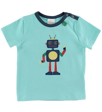 Freds World Stuttermabolur - Hello Robot - Aqua