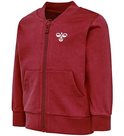 Hummel Zip Cardigan - HMLJuno - Bordeaux