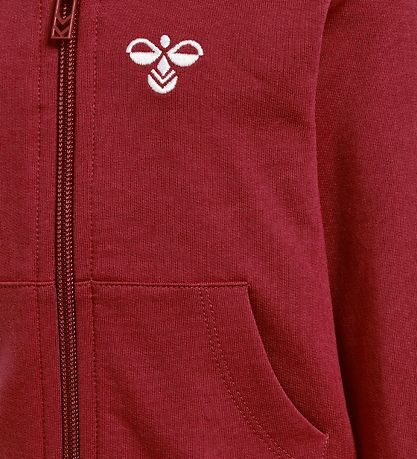 Hummel Zip Cardigan - HMLJuno - Bordeaux