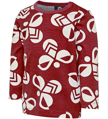 Hummel Blússa - HMLCharlie - Bordeaux M. All-Over Lógó