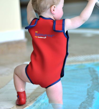 Konfidence Wet Suit - BabyWarma - Sea Friends Navy/Lime