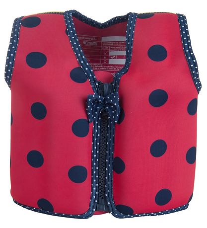 Konfidence Simväst - Original - Ladybird Polka