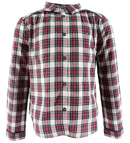 Tommy Hilfiger Bluse - Rot/Weiß Kariert