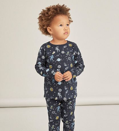 Name it Pyjama Set - Noos - NkmNightset - Dark Sapphire