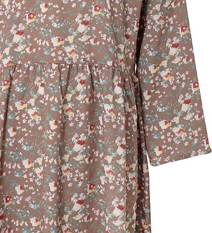 Hound Kleid - Braun m. Blumen