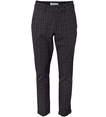 Hound Byxor - Mode Chino - Svart m. Rutor