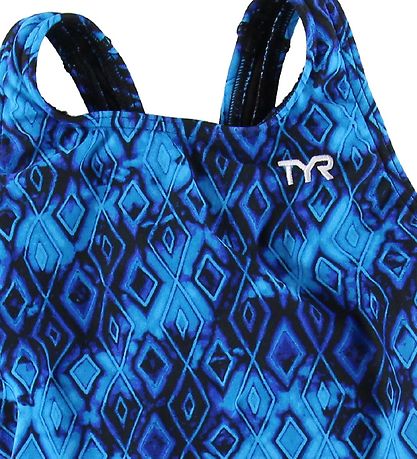 TYR Sundföt - Glacial Maxfit - Blár M. Mynstur