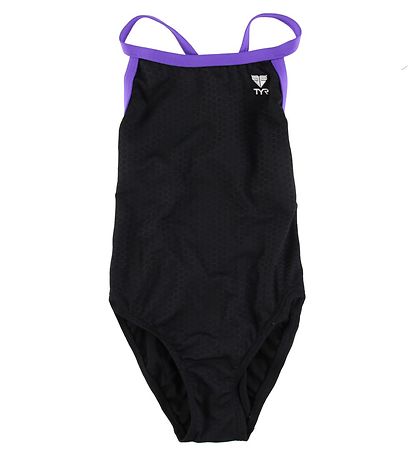 TYR Sundföt - Hexa Diamondfit - Svart/Fjólublátt