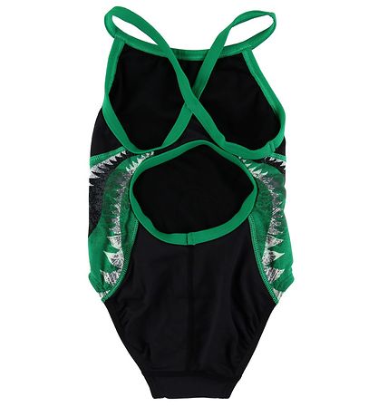TYR Sundföt - Shark Bite Diamondfit - Svart/Grænt