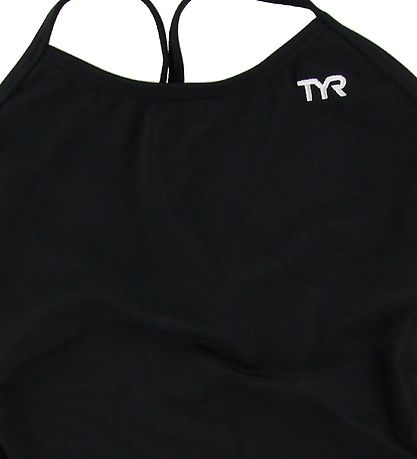 Maillot de Bain TYR - Solid Tenue de découpe Durafast - Noir