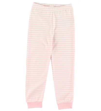 Fixoni Pyjama Set - Light Rose w. Stripes/Rabbit