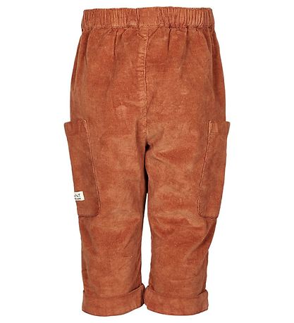 En Fant Corduroy Trousers - Leather Brown