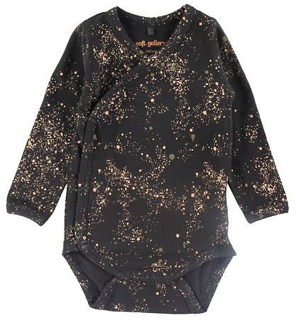Soft Gallery Wrap samfella L/æ - Niki - Mini Splash - Jet Black