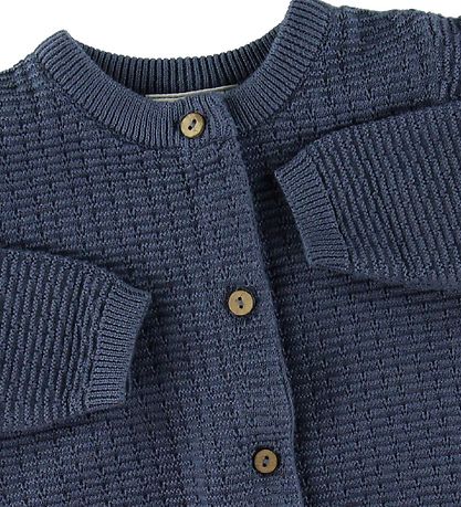 Fixoni Cardigan - Prjónað - China Blue