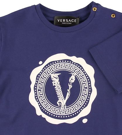 Versace T-shirt - Blue w. Logo