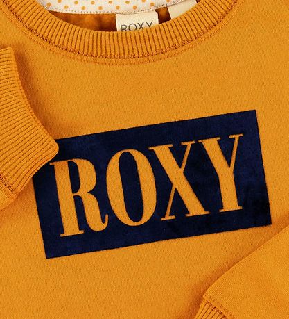 Roxy Sweatshirt - Yellow w. Logo