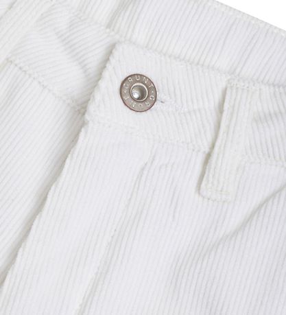 Grunt Corduroy Trousers - Taylor - White