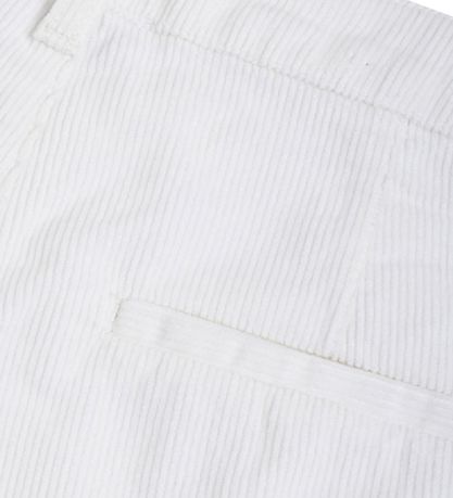 Grunt Corduroy Trousers - Taylor - White