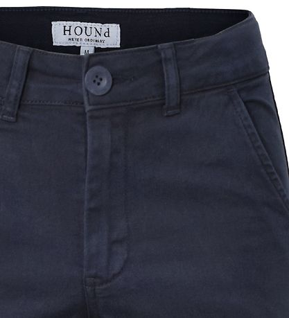 Hound Byxor - Wide Chino - Marinblå